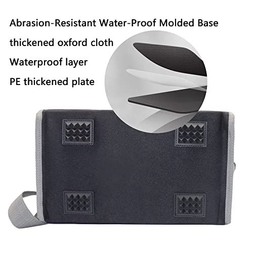 12" Tool Tote Bag with Waterproof Molded Base 6