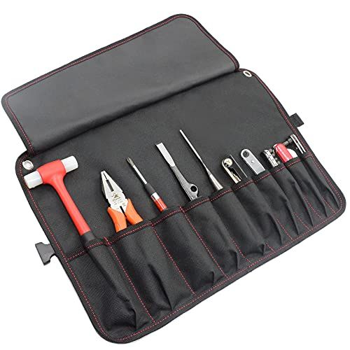Heavy Duty Tool Roll Bag with 10 Pockets 3