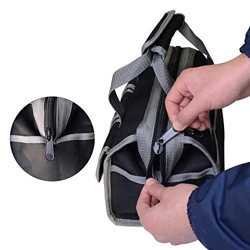 12" Tool Tote Bag with Waterproof Molded Base 7