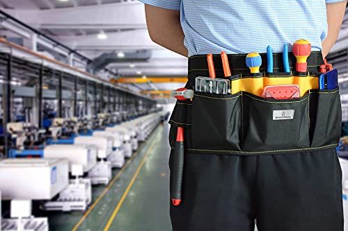Wide Gardening Tool Waist Bag with 7 Pockets 7