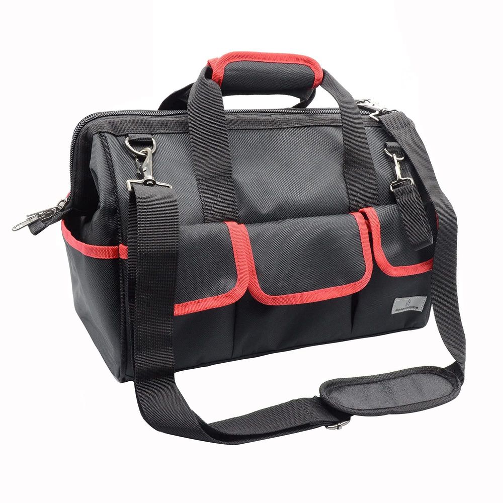 15-inch Tool Bag Wide Mouth Tool Tote